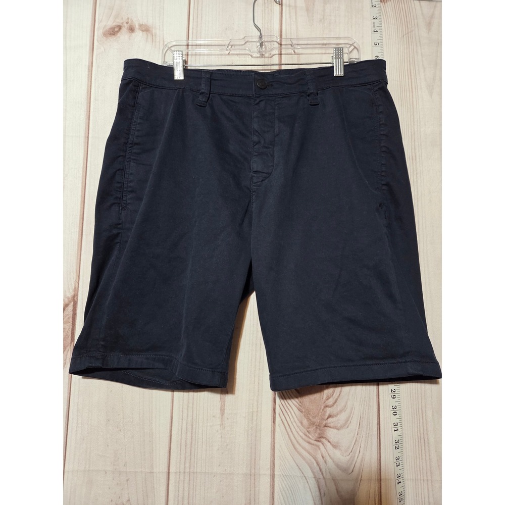 Mavi Jeans Simon Men's‎ Navy Blue Cotton Blend Chino Shorts Size 36